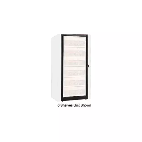 rotary-file-cabinet-components-base-adder-unit-legal-5-high-black Rotary File Cabinet Components, Base Adder Unit, Legal, 5-High, Black