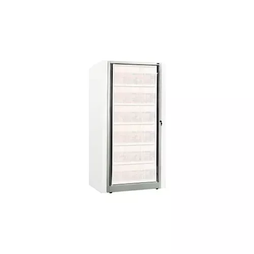 rotary-file-cabinet-components-base-adder-unit-letter-6-high-light-gray Rotary File Cabinet Components, Base Adder Unit, Letter, 6-High, Light Gray