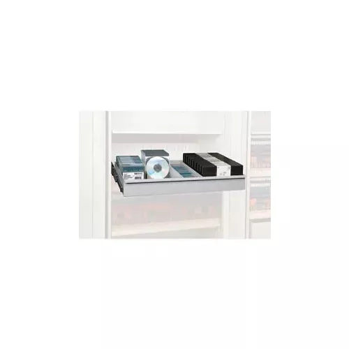 rotary-file-cabinet-components-legal-multimedia-drawer-light-gray Rotary File Cabinet Components, Legal Multimedia Drawer, Light Gray