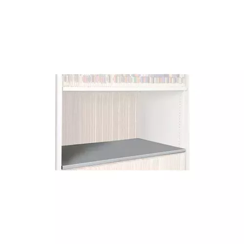 rotary-file-cabinet-components-letter-depth-flat-shelf-light-gray Rotary File Cabinet Components, Letter Depth Flat Shelf, Light Gray