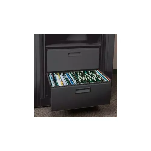 rotary-file-cabinet-components-letter-file-storage-drawer-black Rotary File Cabinet Components, Letter File/Storage Drawer, Black