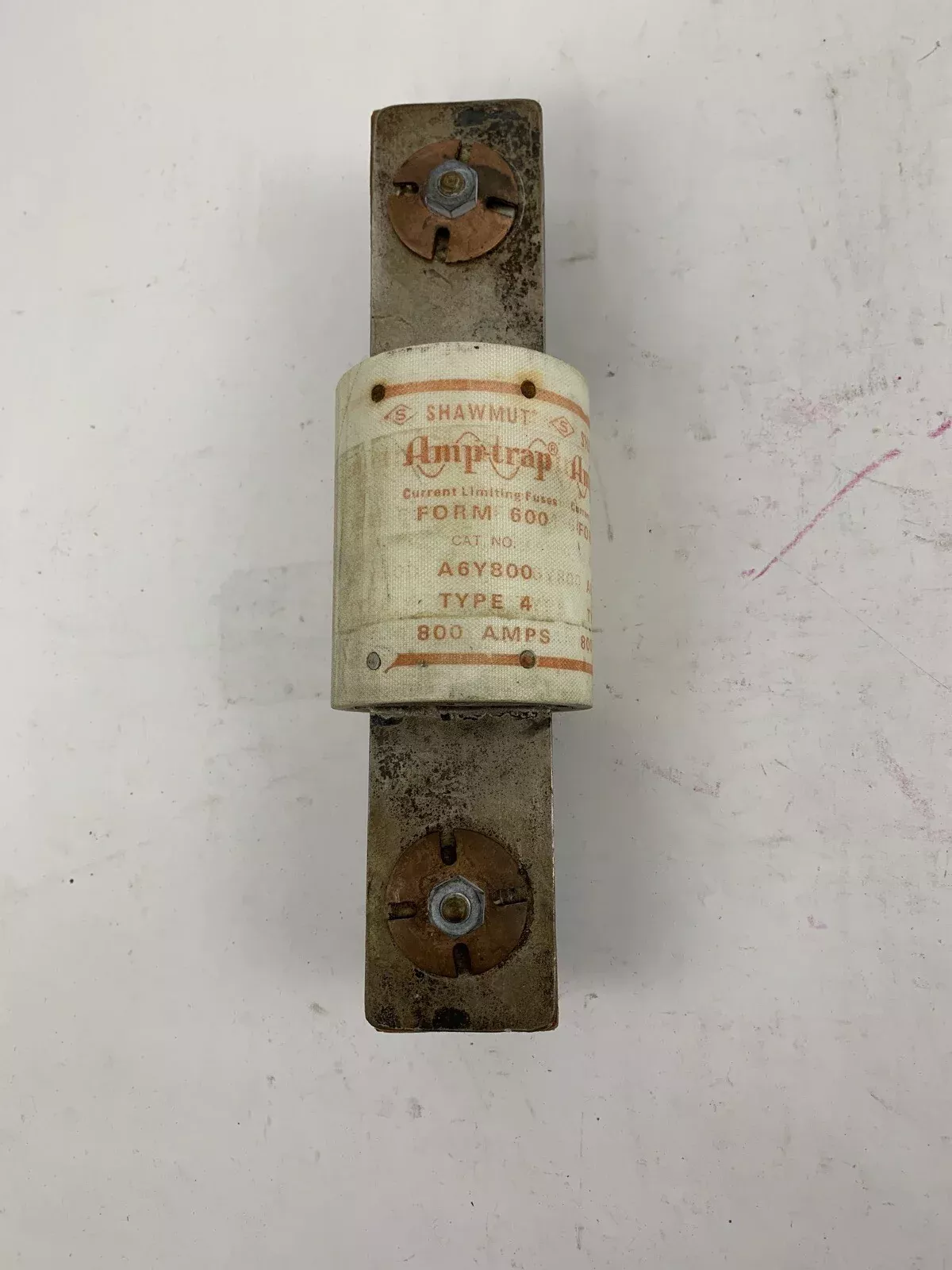 shawmut-amp-trap-a6y800-type-4-800a-600v-fuse Shawmut Amp-trap A6Y800 Type 4 800A 600V Fuse