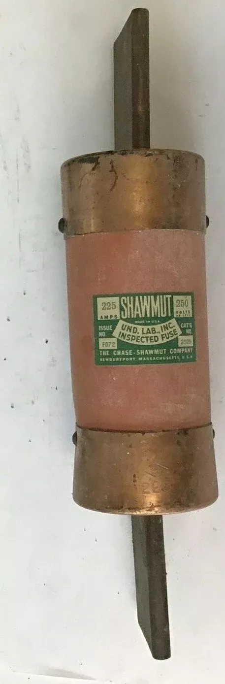 shawmut-f072-fuse-250v-225a-2029 SHAWMUT F072 FUSE 250V 225A 2029