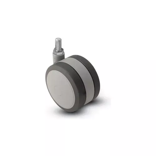 shepherd-threaded-stem-soft-tread-caster-75mm-dia-5-16-18-x-1-stem-gray Shepherd Threaded Stem Soft Tread Caster - 75mm Dia. 5/16-18 x 1 Stem Gray