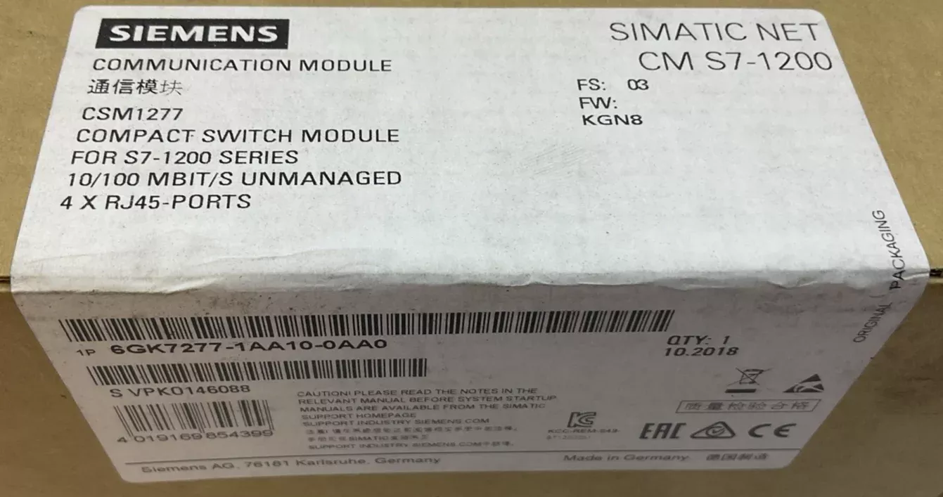 siemens-1p-6gk7277-1aa10-0aa0-simatic-net-cm-s7-1200-communication-module SIEMENS 1P 6GK7277-1AA10-0AA0 SIMATIC NET CM S7-1200 COMMUNICATION MODULE