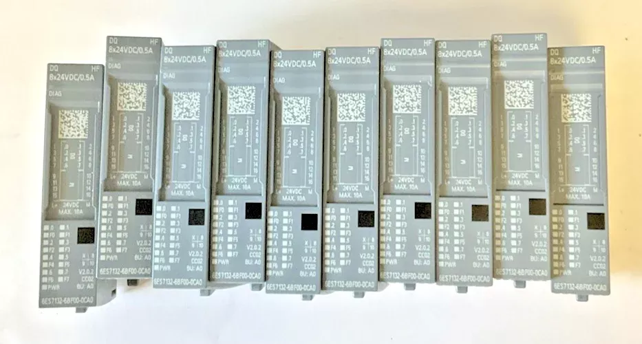 siemens-6es7-131-6bf00-0ca0-digital-output-module-24vdc-4a-8x24vdc-0-5a-lotof10 SIEMENS 6ES7 131-6BF00-0CA0 DIGITAL OUTPUT MODULE 24VDC 4A 8x24VDC/0.5A*LOTOF10*