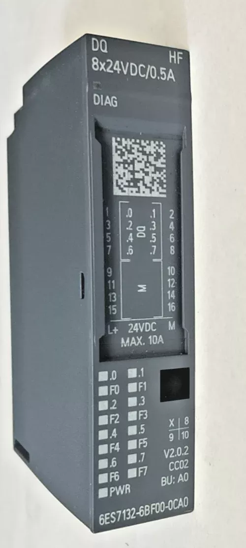 siemens-6es7-132-6bf00-0ca0-digital-output-module-24vdc-4a-8x24vdc-0-5a SIEMENS 6ES7 132-6BF00-0CA0 DIGITAL OUTPUT MODULE 24VDC 4A 8x24VDC/0.5A