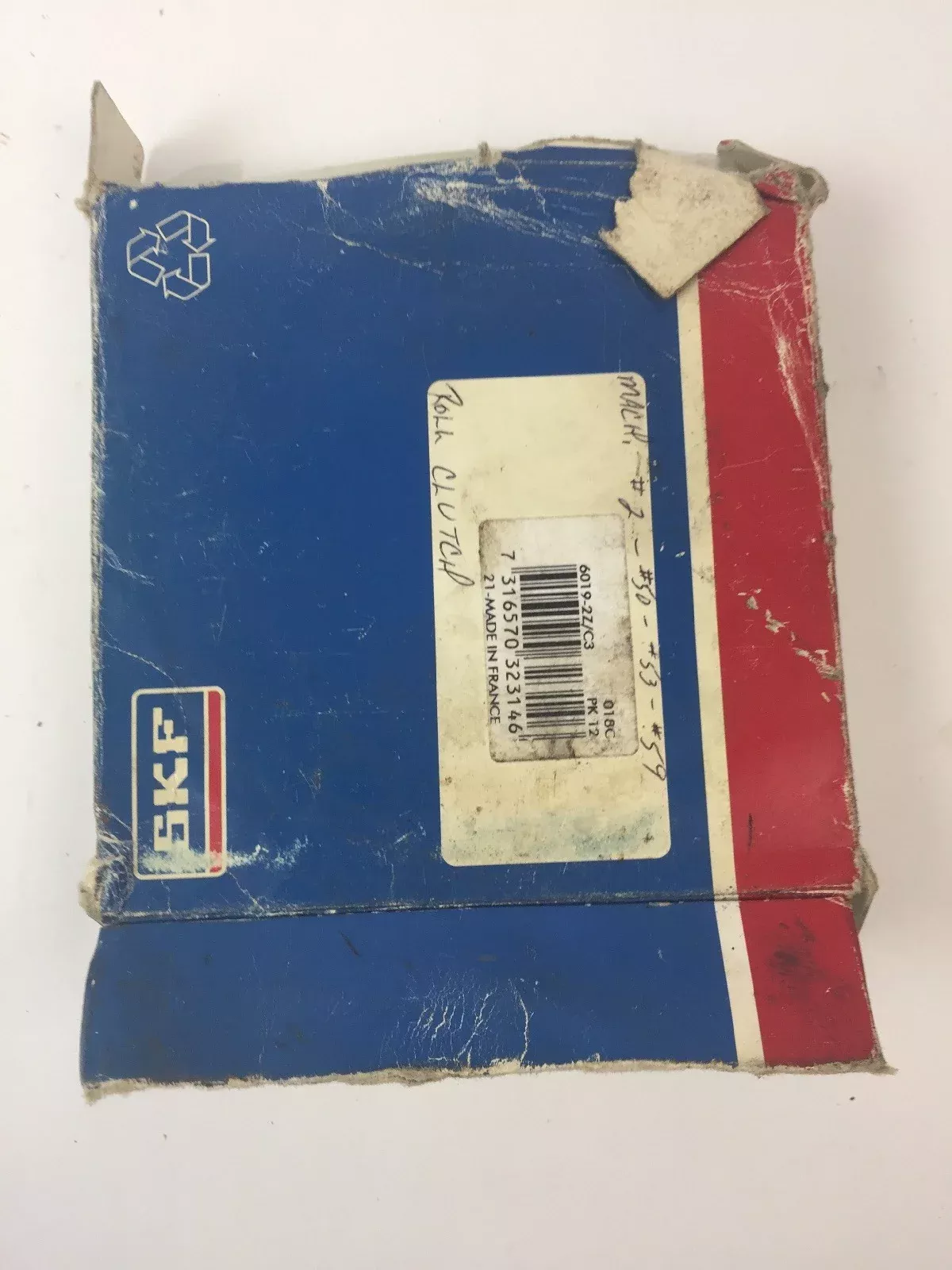 SKF 6019-2Z/C3 SINGLE ROW BALL BEARING