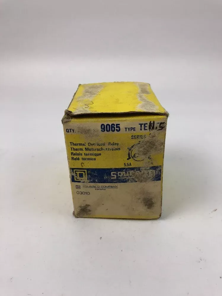 square-d-9065-te-11-5-new-thermal-overload-relay Square D 9065 TE 11,5 New Thermal Overload Relay
