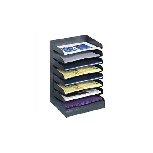 Steel Desk Tray Sorter 8 Shelf