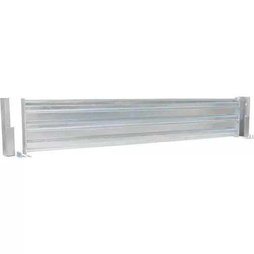 steel-structural-guard-rail-drop-in-style-8-l-galvanized Steel Structural Guard Rail, Drop-in Style, 8'L, Galvanized