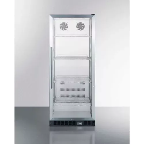 summit-beverage-merchandiser-full-size-glass-door-lock-slim-width Summit-Beverage Merchandiser, Full-Size, Glass Door, Lock, Slim Width