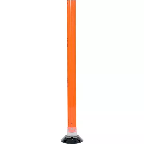 Surface Mount Flexible Stake 48" H Orange