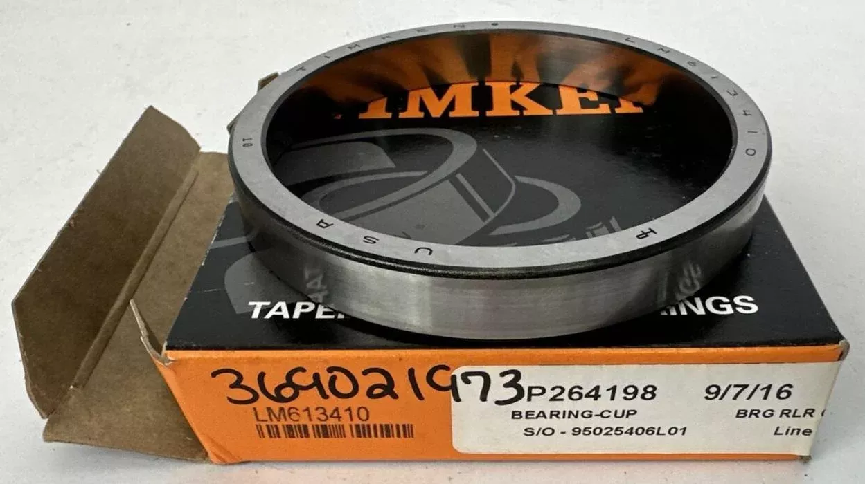 timken-lm613410-tapered-roller-bearing-cup TIMKEN LM613410 TAPERED ROLLER BEARING CUP
