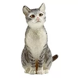 toy-animal-figure-sitting-cat Toy Animal Figure, Sitting Cat