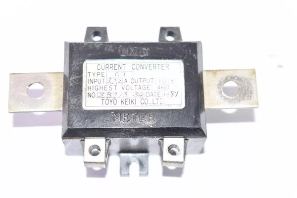 Toyo Keiki Type C-3 Current Convertor 460V MAX