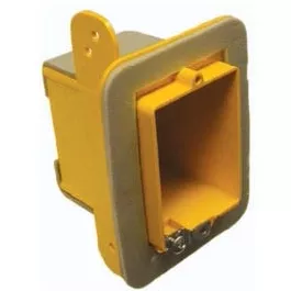 vapor-barrier-switch-outlet-box-single-gang-rectangular-noryl-plastic Vapor Barrier Switch & Outlet Box, Single Gang, Rectangular, Noryl Plastic