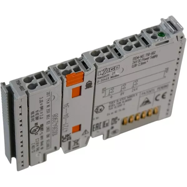 wago-750-602-24vdc-power-supply-module-10a-din-rail-mount Wago 750-602 24VDC Power Supply Module 10A DIN Rail Mount