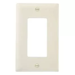 wall-plate-decorator-opening-almond-nylon-10-pk Wall Plate, Decorator Opening, Almond Nylon, 10-Pk.
