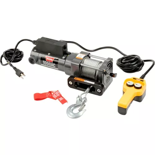 warn-1000ac-1000-lb-cap-120v-ac-powered-utility-winch-80010 Warn 1000AC 1000 Lb. Cap. 120V AC Powered Utility Winch 80010