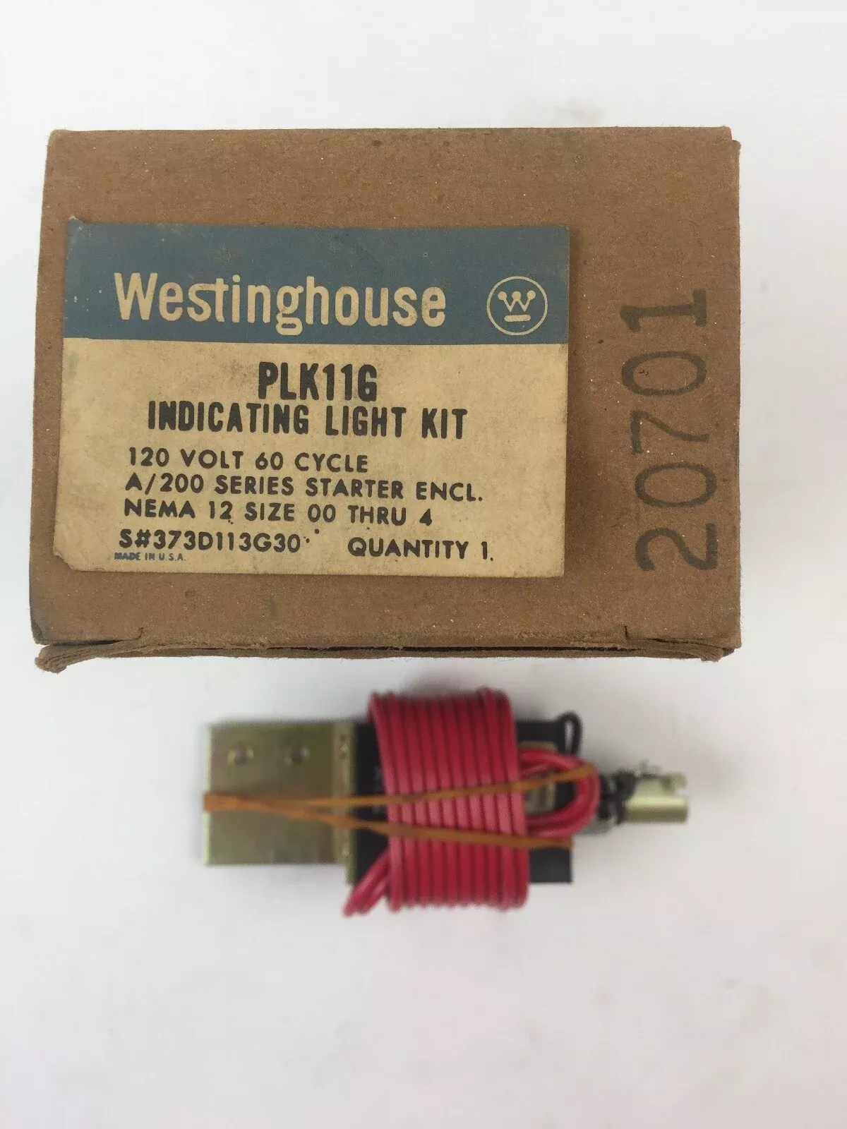 westinghouse-plk11g-indicating-light-kit-120v-60cy WESTINGHOUSE PLK11G INDICATING LIGHT KIT 120V 60CY