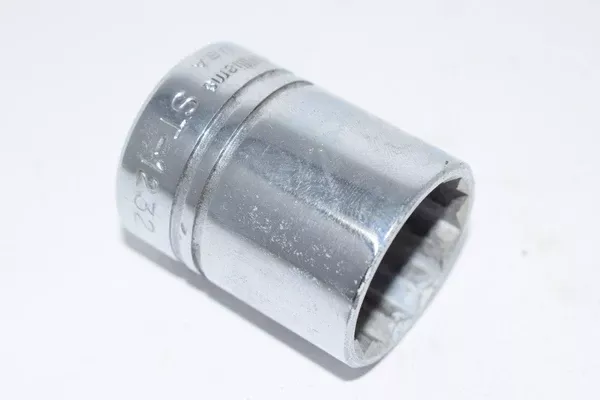 Williams ST-1232 1-Inch Shallow 12-Point Socket USA Tool