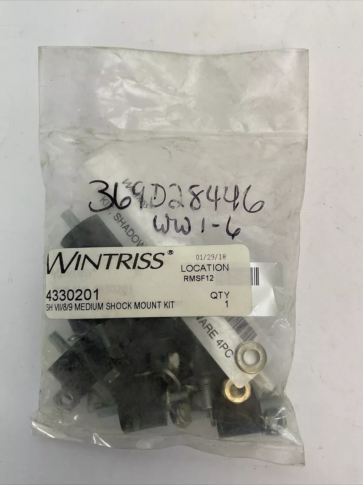 wintriss-4330201-sh-vii-8-9-medium-shock-mount-kit WINTRISS 4330201 SH VII/8/9 MEDIUM SHOCK MOUNT KIT