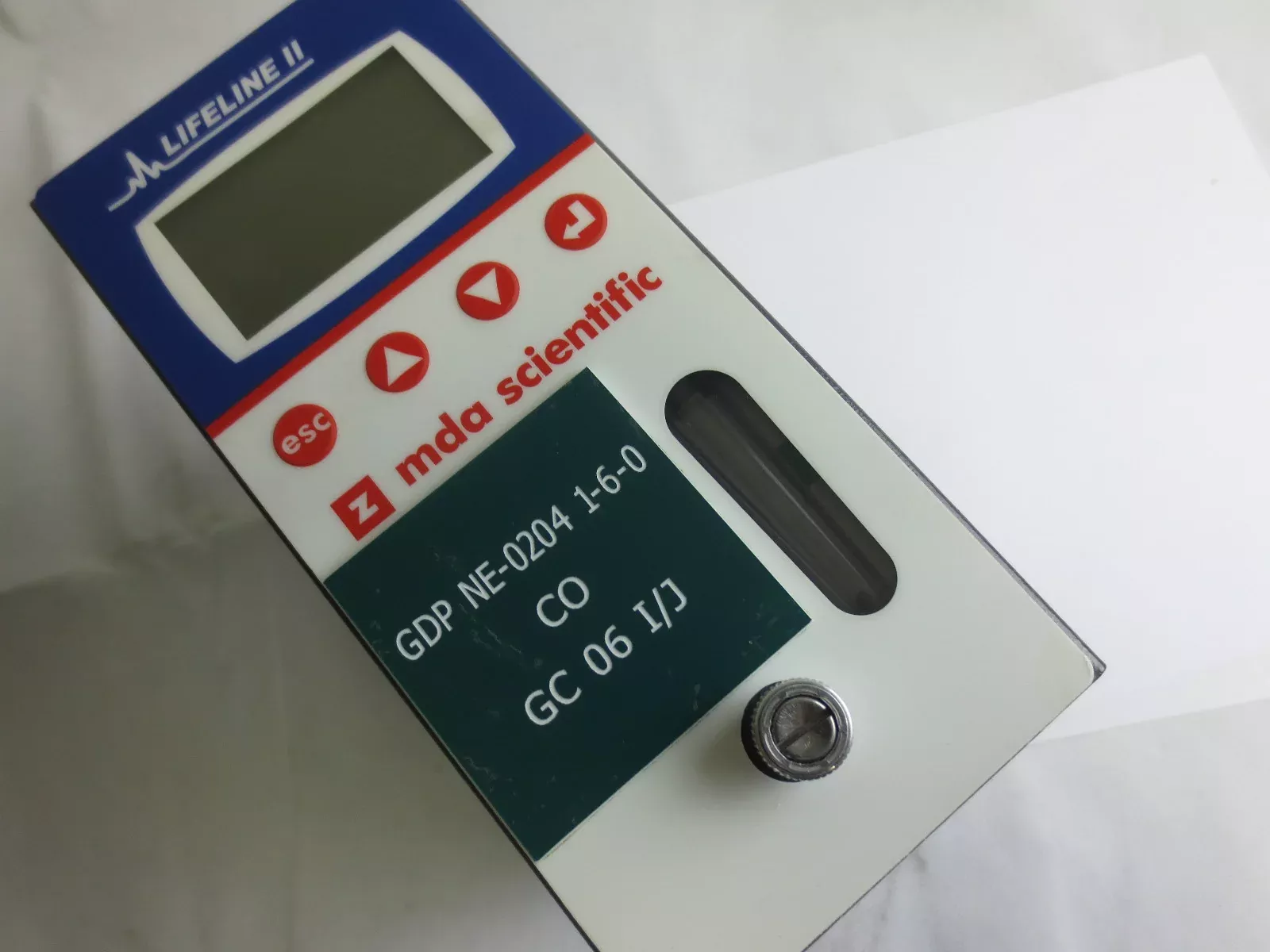 zellweger-analytics-1283-2000-lifeline-ii-mda-scientific-extractive-detector ZELLWEGER ANALYTICS 1283-2000 LIFELINE II MDA SCIENTIFIC - EXTRACTIVE DETECTOR