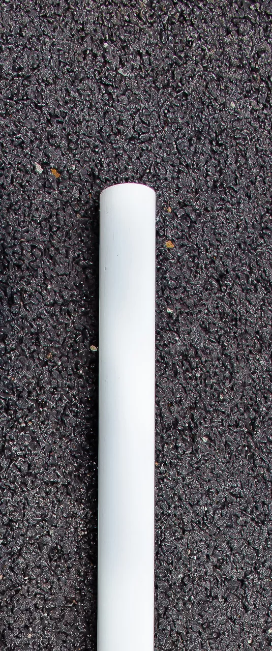 zing-sign-post-only-pvc-round-white-2-3-8-x-5-h ZING Sign Post Only, PVC, Round, White, 2-3/8"x 5'H