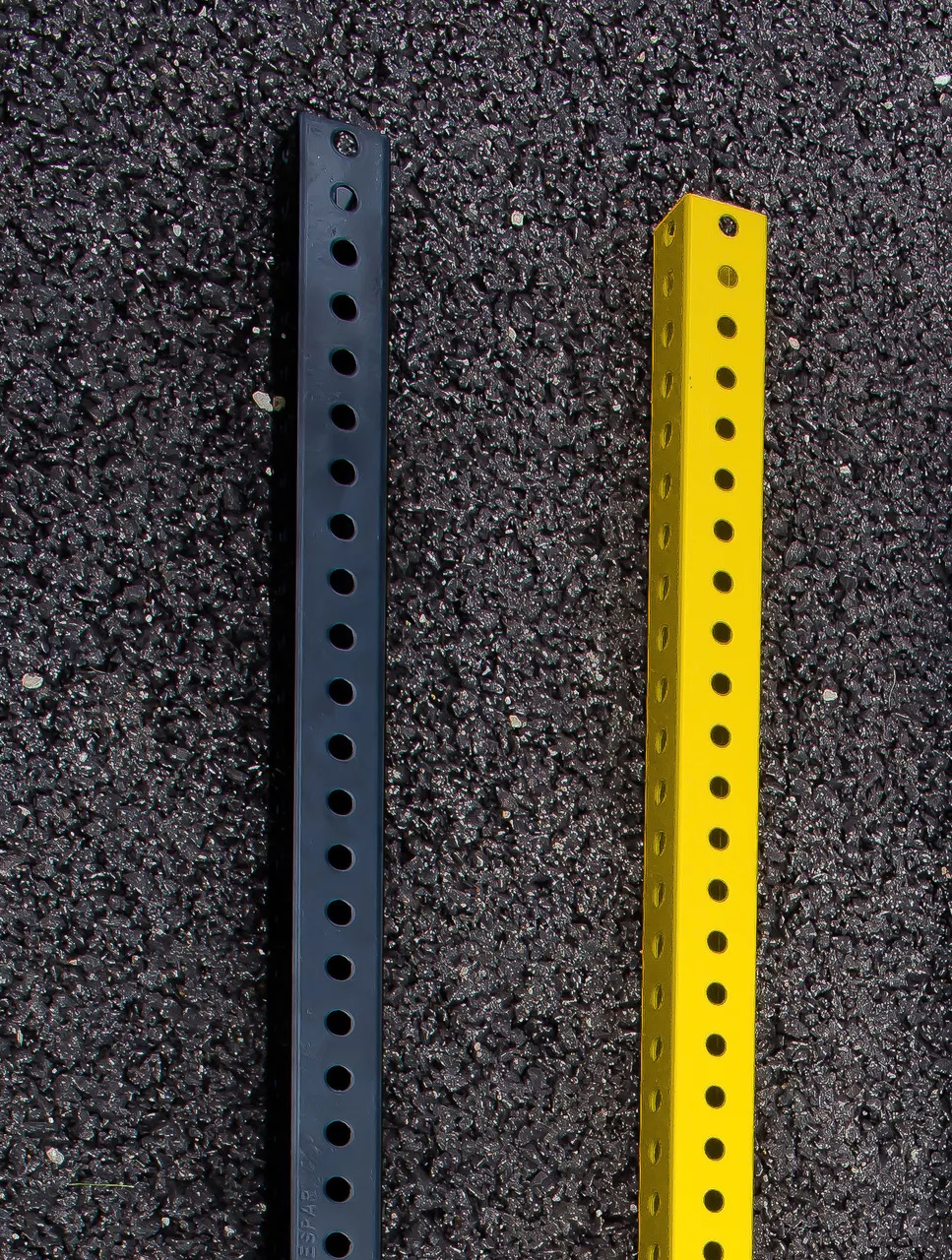 zing-sign-post-only-stainless-steel-square-yellow-1-3-4-x-5-h ZING Sign Post Only, Stainless Steel, Square, Yellow, 1-3/4"x 5'H